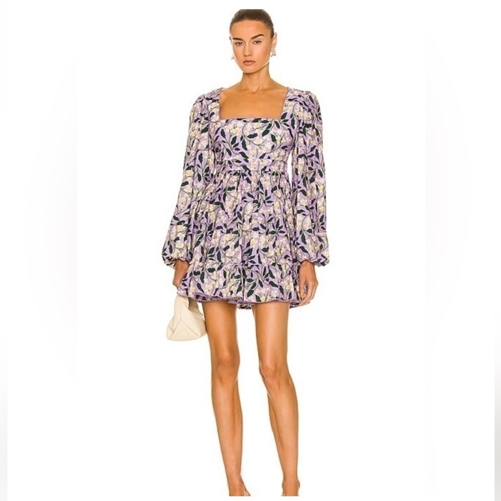 Agua by Agua Bendita Avena dos Gardenias Lila Dress